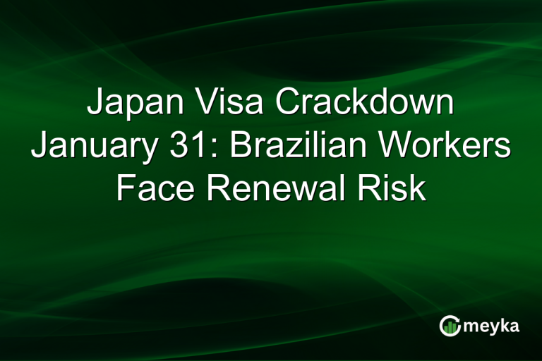Japan Visa Crackdown January 31: Brazilian Workers Face Renewal Risk
