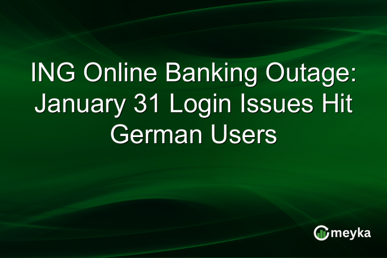ING Online Banking Outage: January 31 Login Issues Hit German Users