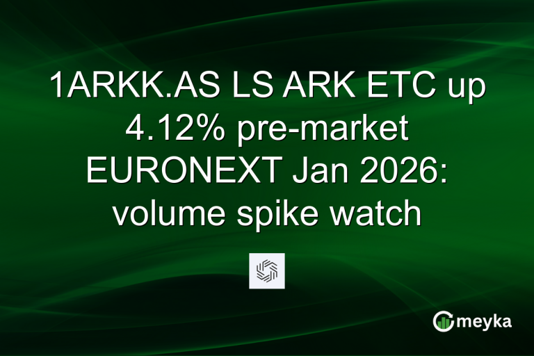 1ARKK.AS LS ARK ETC up 4.12% pre-market EURONEXT Jan 2026: volume spike watch