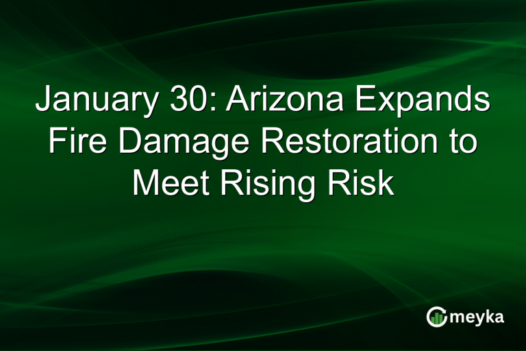 January 30: Arizona Expands Fire Damage Restoration to Meet Rising Risk