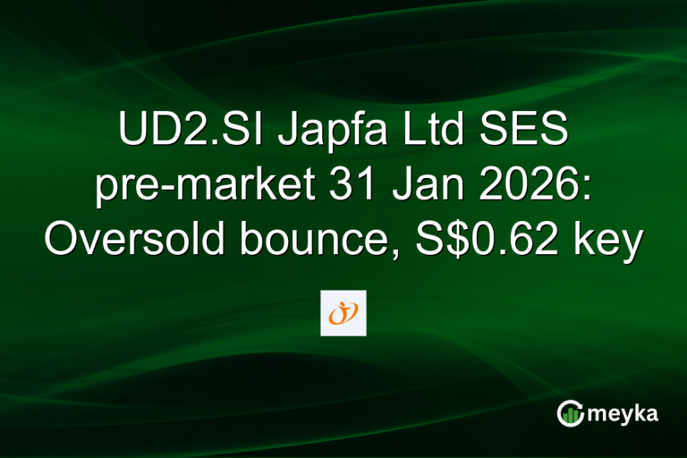 UD2.SI Japfa Ltd SES pre-market 31 Jan 2026: Oversold bounce, S$0.62 key