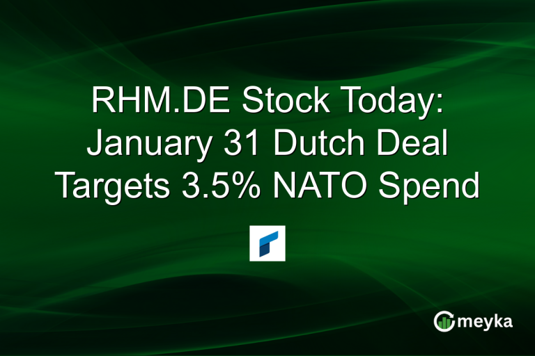 RHM.DE Stock Today: January 31 Dutch Deal Targets 3.5% NATO Spend