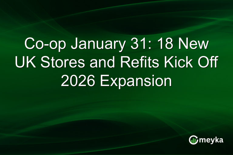 Co-op January 31: 18 New UK Stores and Refits Kick Off 2026 Expansion