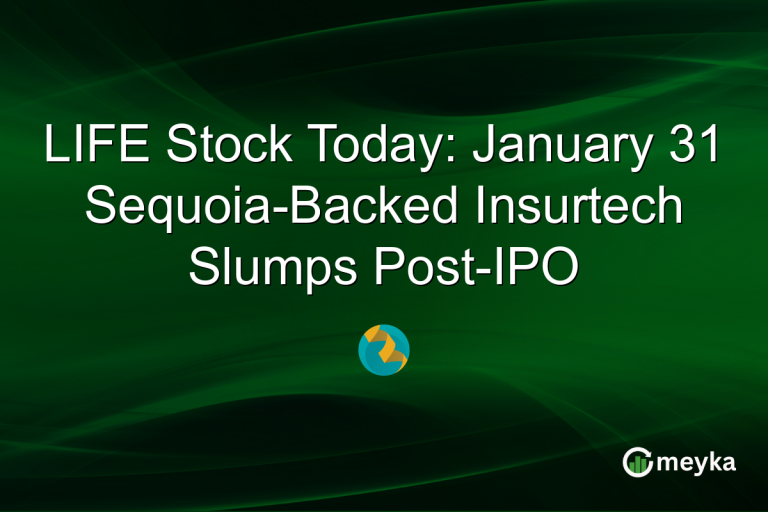 LIFE Stock Today: January 31 Sequoia-Backed Insurtech Slumps Post-IPO
