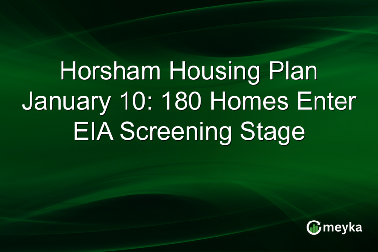Horsham Housing Plan January 10: 180 Homes Enter EIA Screening Stage