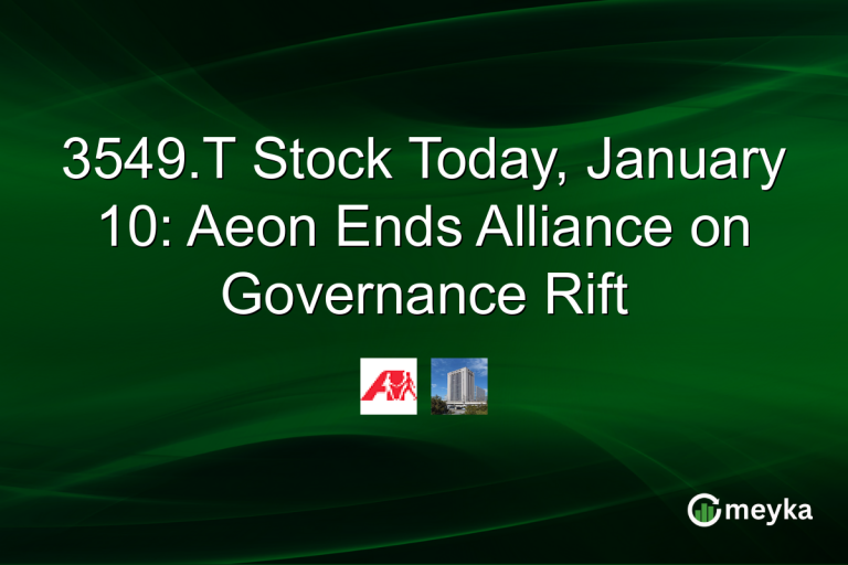 3549.T Stock Today, January 10: Aeon Ends Alliance on Governance Rift
