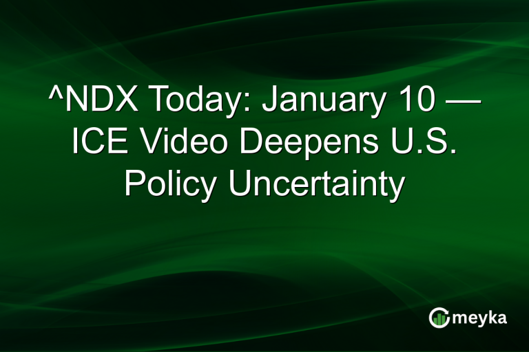 ^NDX Today: January 10 — ICE Video Deepens U.S. Policy Uncertainty