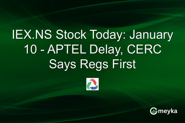 IEX.NS Stock Today: January 10 - APTEL Delay, CERC Says Regs First