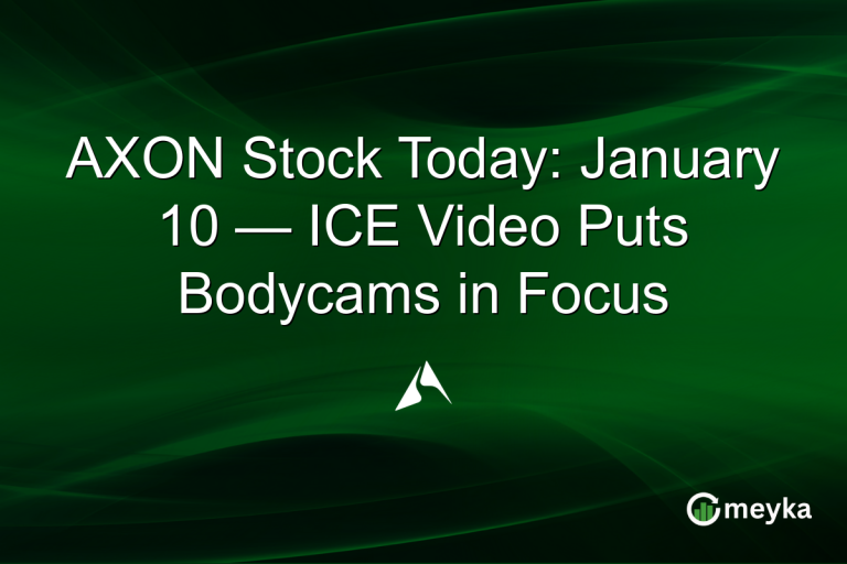 AXON Stock Today: January 10 — ICE Video Puts Bodycams in Focus