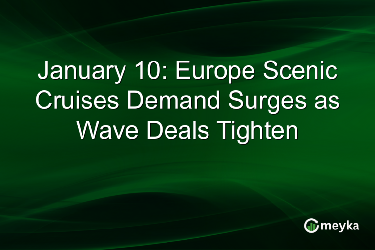 January 10: Europe Scenic Cruises Demand Surges as Wave Deals Tighten