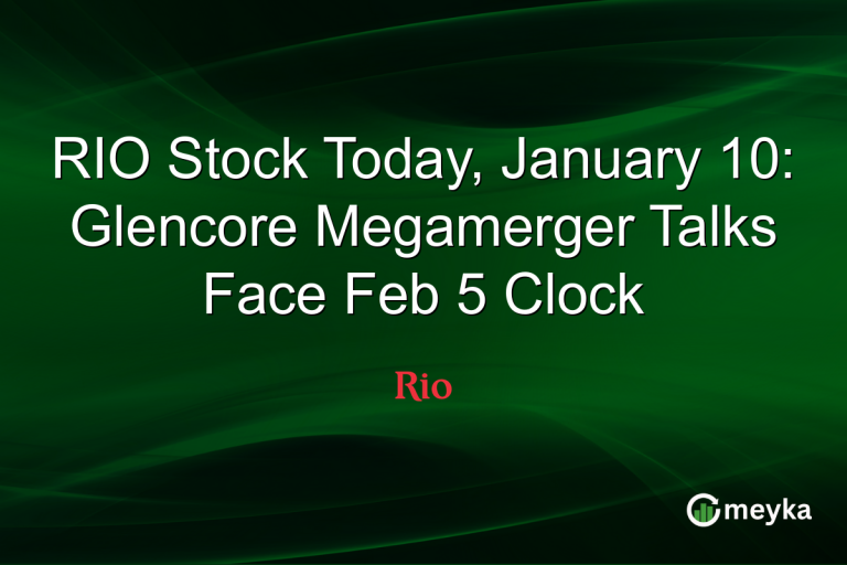 RIO Stock Today, January 10: Glencore Megamerger Talks Face Feb 5 Clock