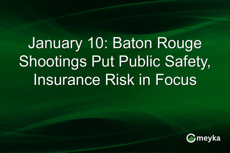 January 10: Baton Rouge Shootings Put Public Safety, Insurance Risk in Focus