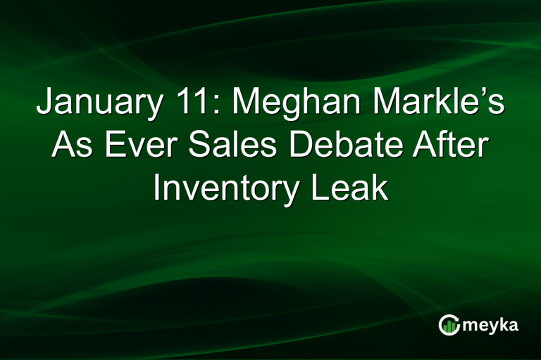 January 11: Meghan Markle’s As Ever Sales Debate After Inventory Leak