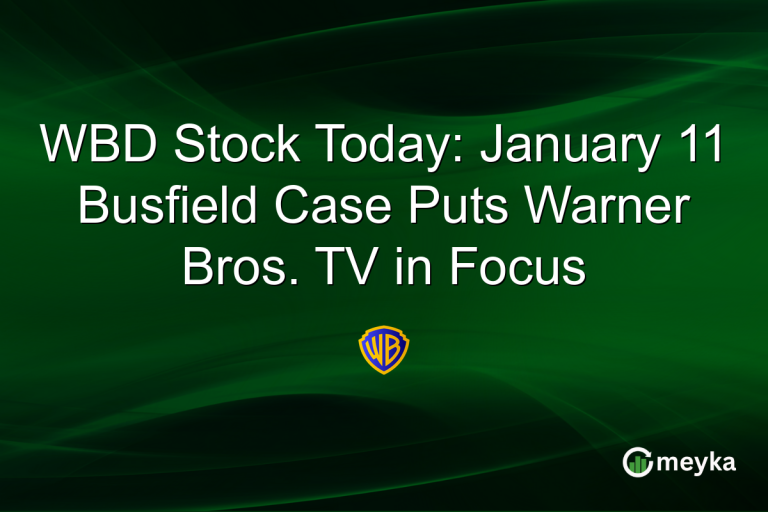 WBD Stock Today: January 11 Busfield Case Puts Warner Bros. TV in Focus