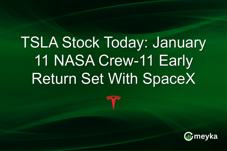 TSLA Stock Today: January 11 NASA Crew-11 Early Return Set With SpaceX