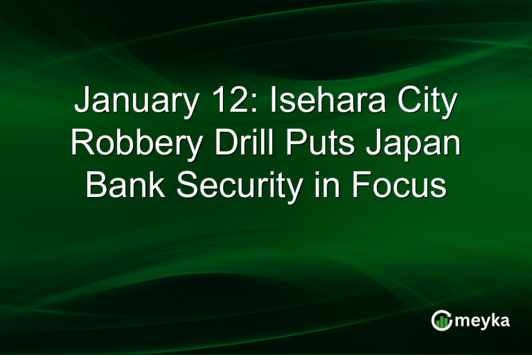 January 12: Isehara City Robbery Drill Puts Japan Bank Security in Focus