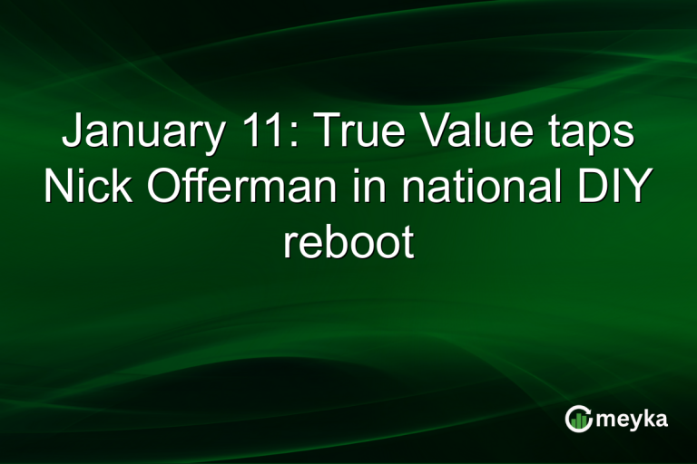 January 11: True Value taps Nick Offerman in national DIY reboot