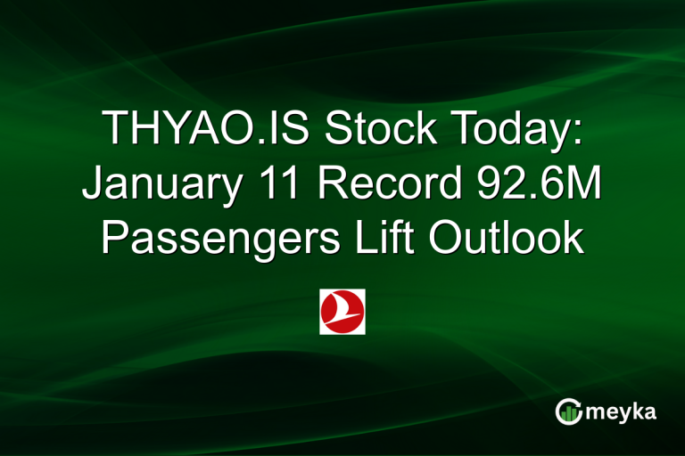 THYAO.IS Stock Today: January 11 Record 92.6M Passengers Lift Outlook