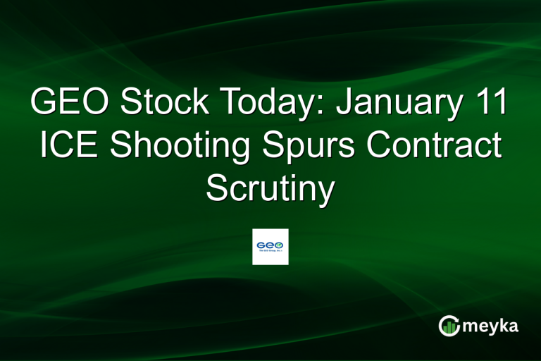GEO Stock Today: January 11 ICE Shooting Spurs Contract Scrutiny