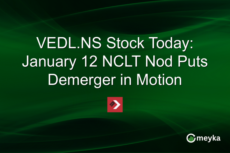 VEDL.NS Stock Today: January 12 NCLT Nod Puts Demerger in Motion