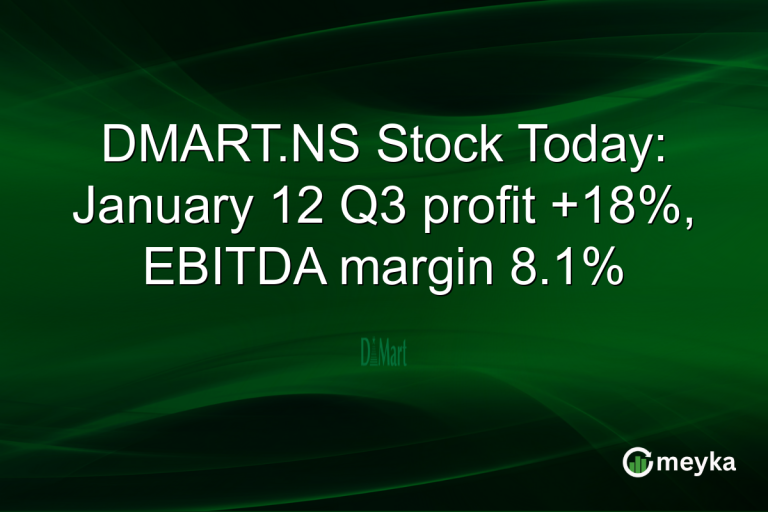 DMART.NS Stock Today: January 12 Q3 profit +18%, EBITDA margin 8.1%