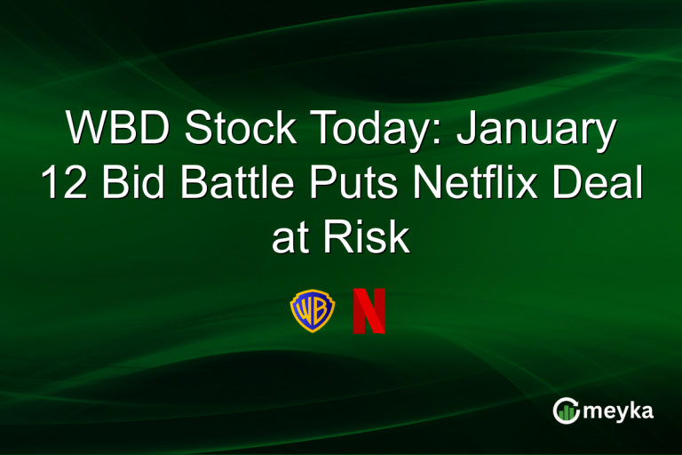 WBD Stock Today: January 12 Bid Battle Puts Netflix Deal at Risk