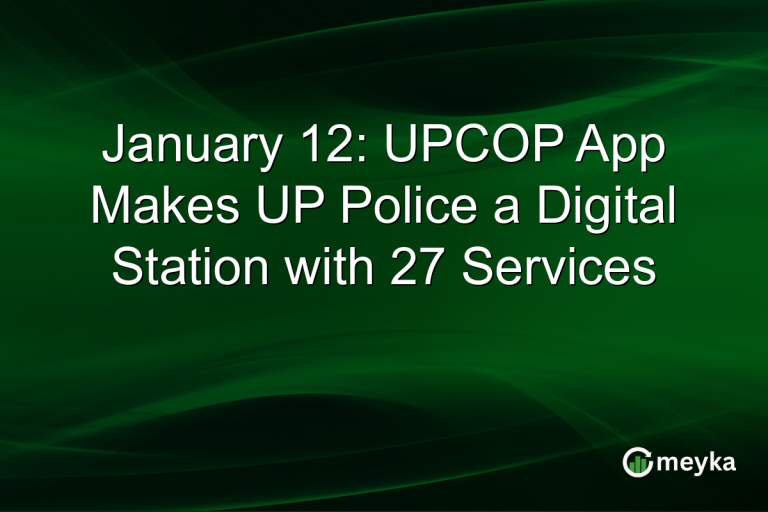 January 12: UPCOP App Makes UP Police a Digital Station with 27 Services