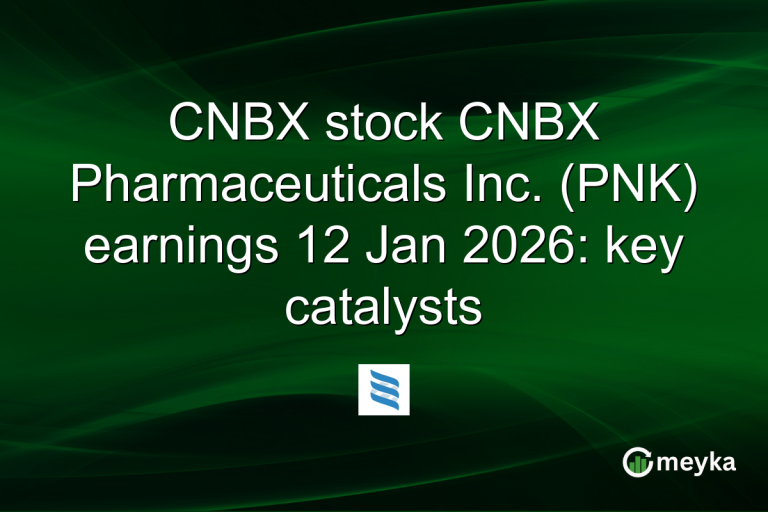 CNBX stock CNBX Pharmaceuticals Inc. (PNK) earnings 12 Jan 2026: key catalysts