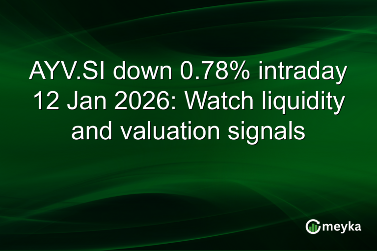 AYV.SI down 0.78% intraday 12 Jan 2026: Watch liquidity and valuation signals