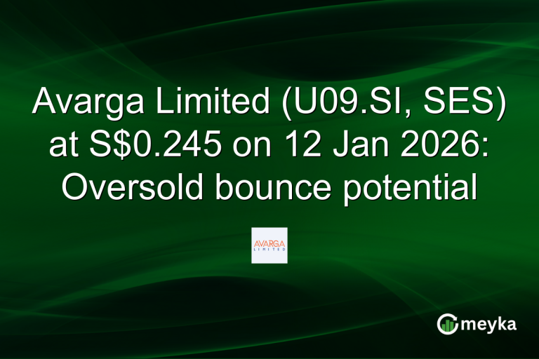 Avarga Limited (U09.SI, SES) at S$0.245 on 12 Jan 2026: Oversold bounce potential