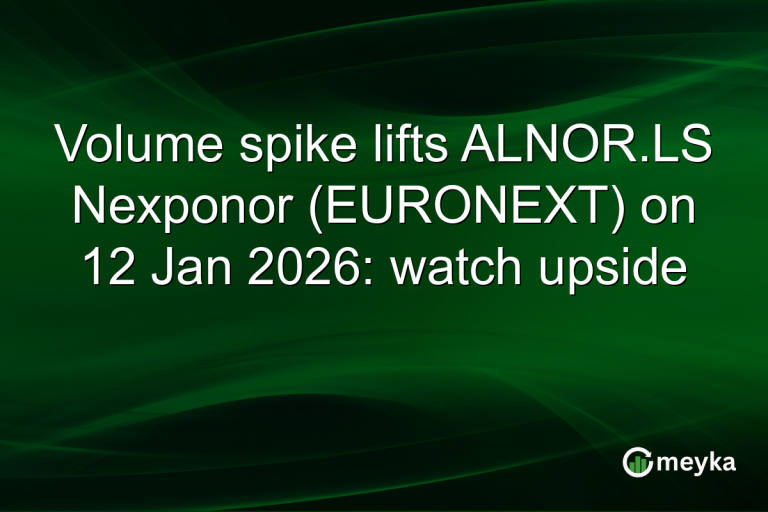 Volume spike lifts ALNOR.LS Nexponor (EURONEXT) on 12 Jan 2026: watch upside