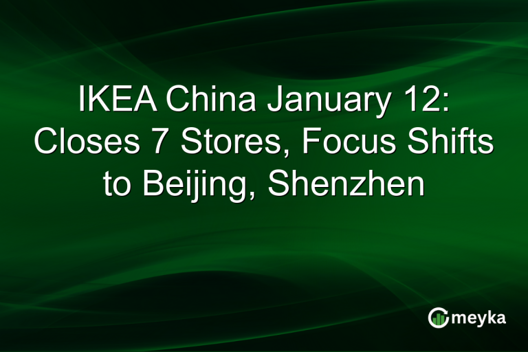 IKEA China January 12: Closes 7 Stores, Focus Shifts to Beijing, Shenzhen