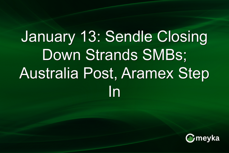 January 13: Sendle Closing Down Strands SMBs; Australia Post, Aramex Step In