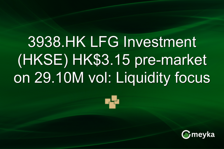 3938.HK LFG Investment (HKSE) HK$3.15 pre-market on 29.10M vol: Liquidity focus