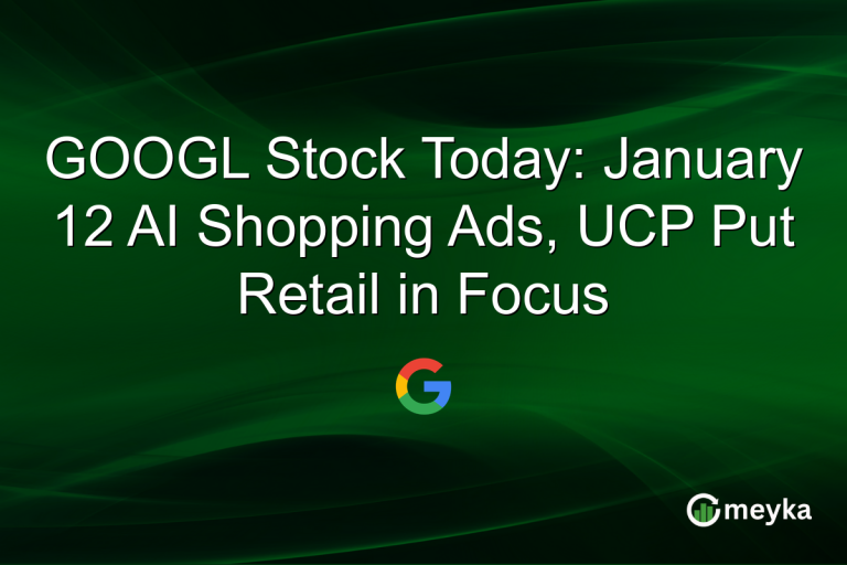 GOOGL Stock Today: January 12 AI Shopping Ads, UCP Put Retail in Focus
