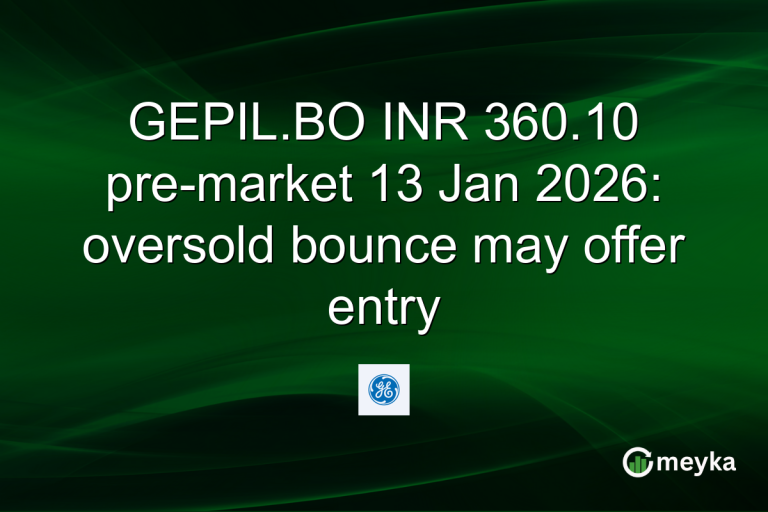 GEPIL.BO INR 360.10 pre-market 13 Jan 2026: oversold bounce may offer entry