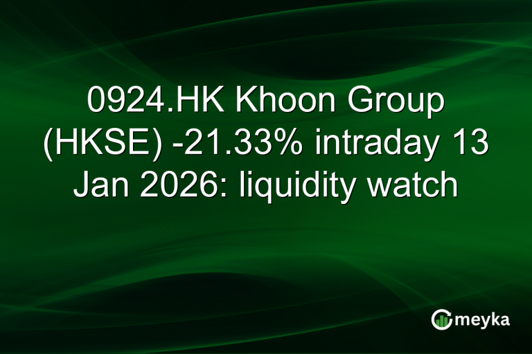 0924.HK Khoon Group (HKSE) -21.33% intraday 13 Jan 2026: liquidity watch
