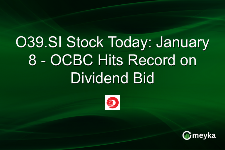 O39.SI Stock Today: January 8 - OCBC Hits Record on Dividend Bid