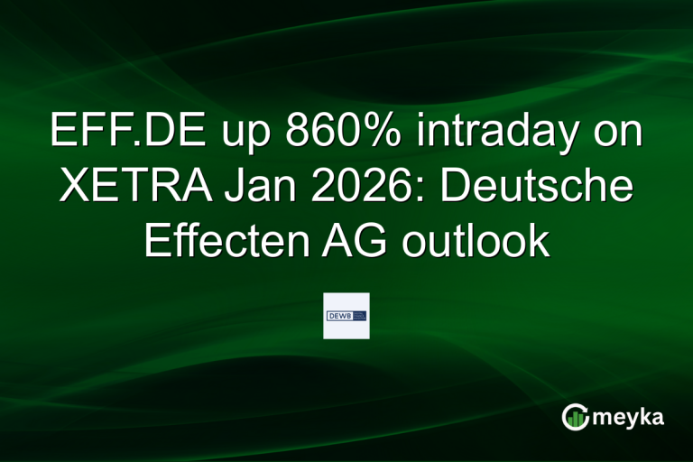 EFF.DE up 860% intraday on XETRA Jan 2026: Deutsche Effecten AG outlook