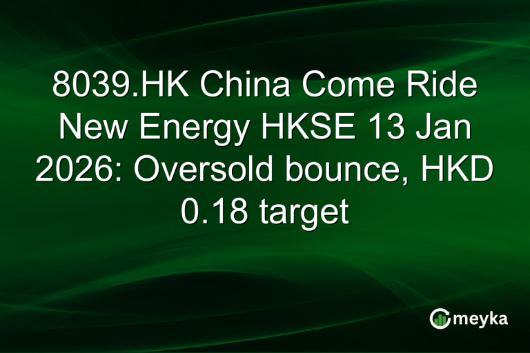 8039.HK China Come Ride New Energy HKSE 13 Jan 2026: Oversold bounce, HKD 0.18 target