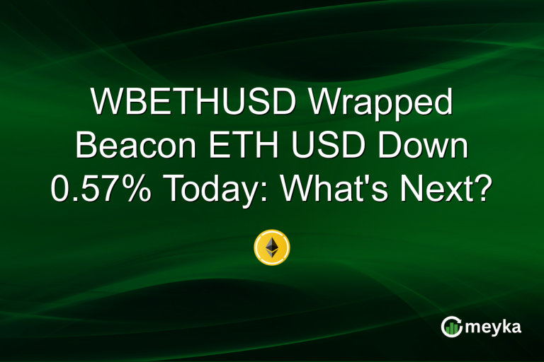 WBETHUSD Wrapped Beacon ETH USD Down 0.57% Today: What's Next?