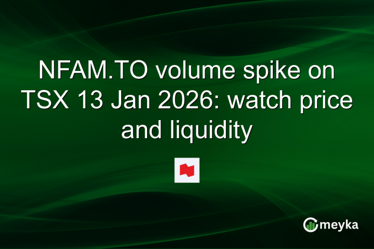 NFAM.TO volume spike on TSX 13 Jan 2026: watch price and liquidity