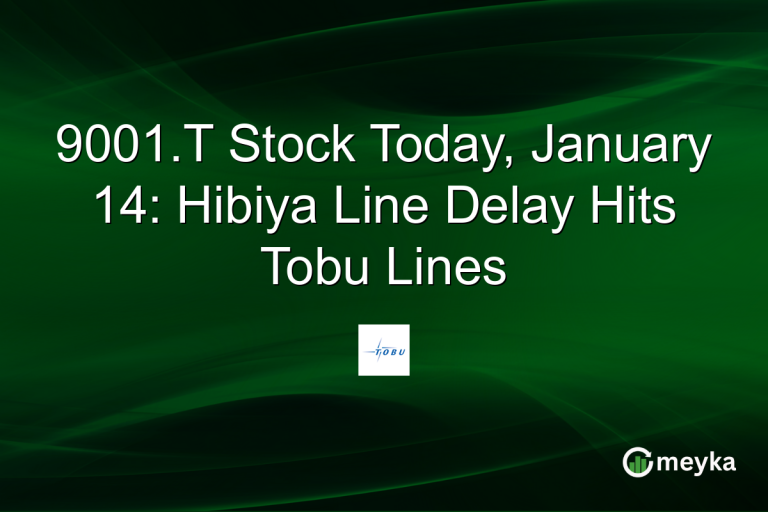 9001.T Stock Today, January 14: Hibiya Line Delay Hits Tobu Lines