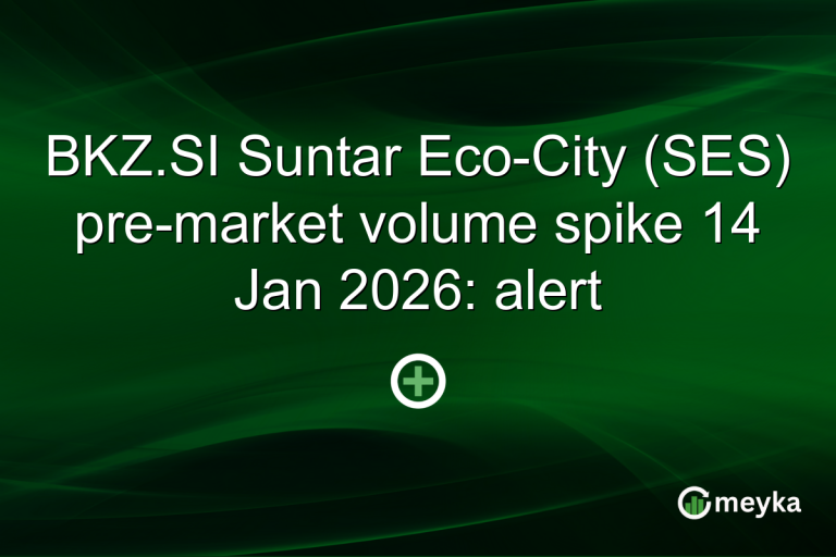 BKZ.SI Suntar Eco-City (SES) pre-market volume spike 14 Jan 2026: alert