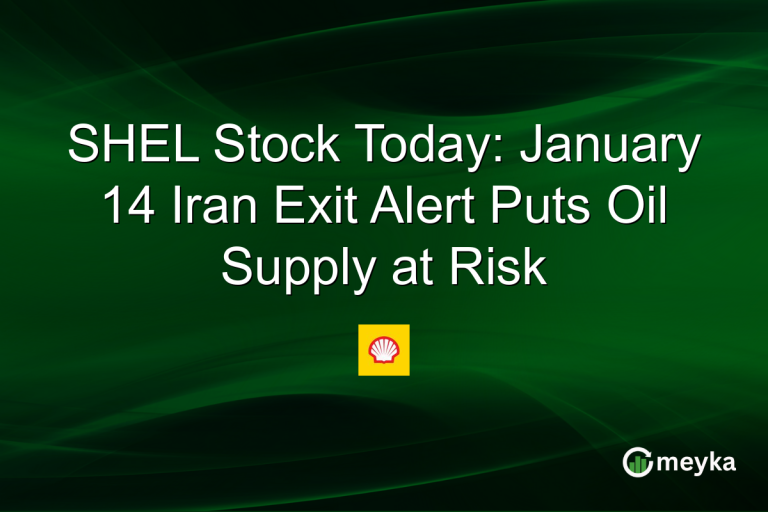 SHEL Stock Today: January 14 Iran Exit Alert Puts Oil Supply at Risk