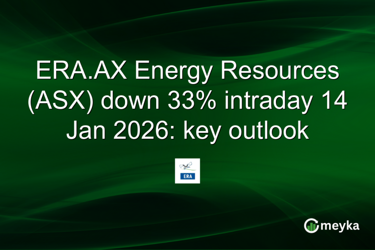 ERA.AX Energy Resources (ASX) down 33% intraday 14 Jan 2026: key outlook