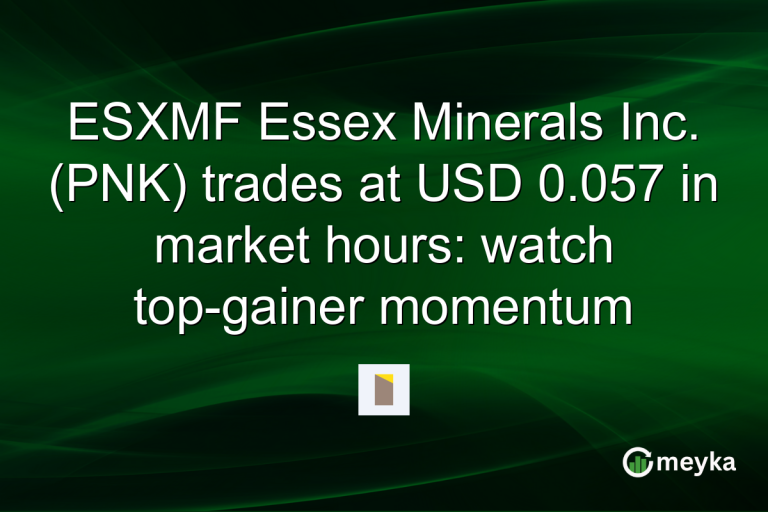 ESXMF Essex Minerals Inc. (PNK) trades at USD 0.057 in market hours: watch top-gainer momentum