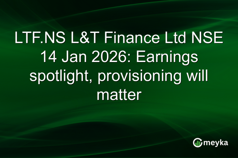 LTF.NS L&T Finance Ltd NSE 14 Jan 2026: Earnings spotlight, provisioning will matter