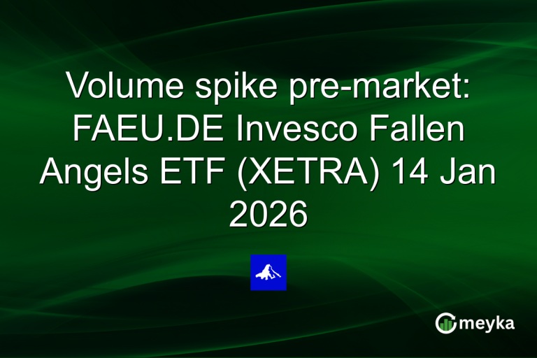 Volume spike pre-market: FAEU.DE Invesco Fallen Angels ETF (XETRA) 14 Jan 2026