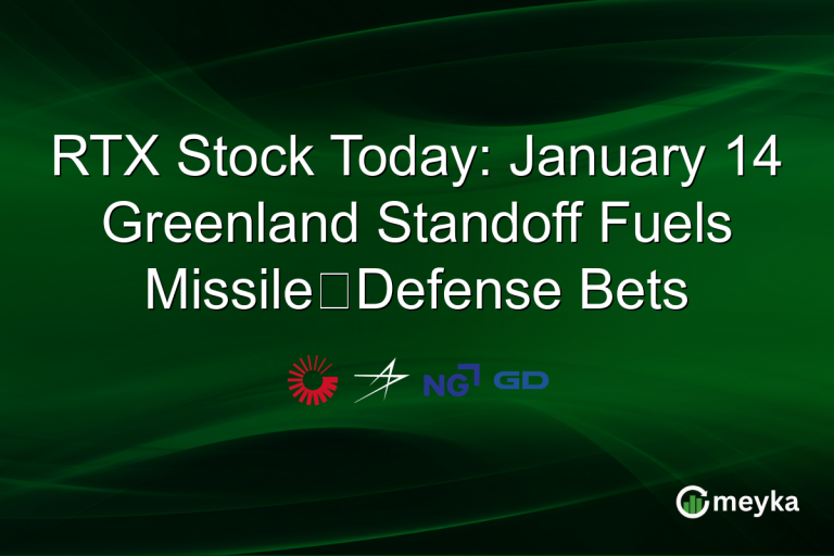 RTX Stock Today: January 14 Greenland Standoff Fuels Missile‑Defense Bets